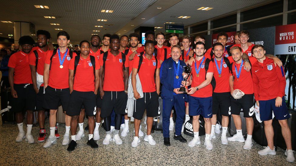 Who are England's U20s' top football players? BBC Newsround