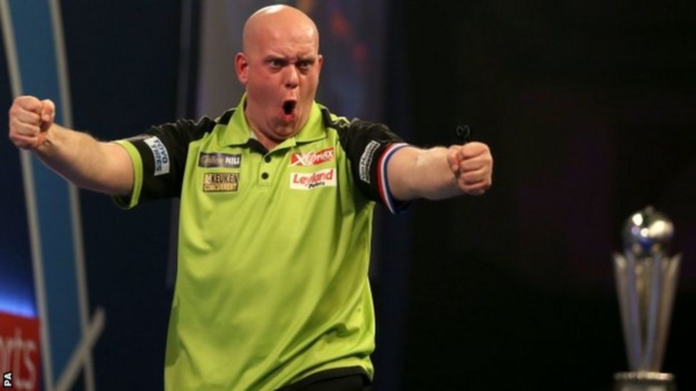 Michael van Gerwen wins third PDC world championship darts title - BBC ...