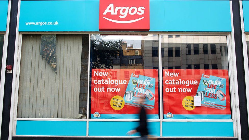 Argos shopfront