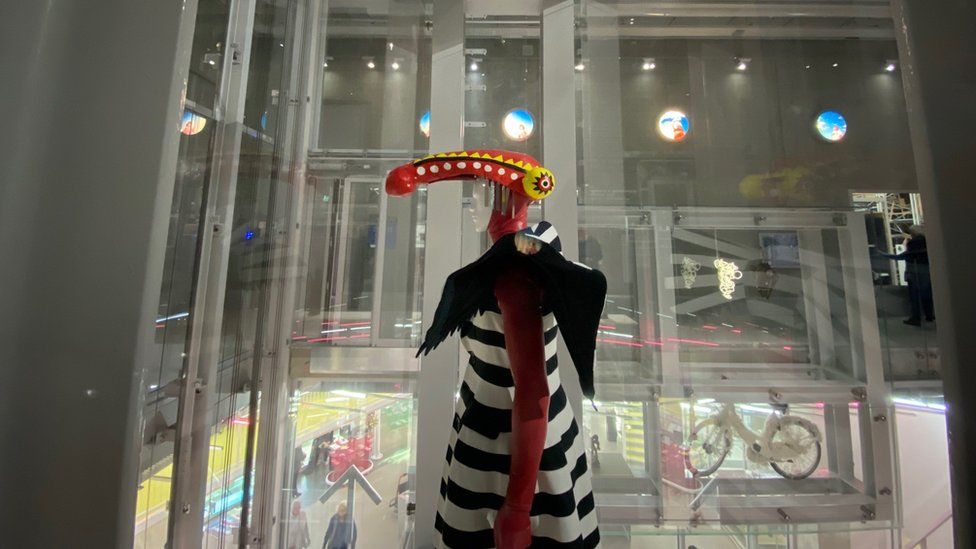 The Bee by Belgian fashion designer Walter van Beirendonck