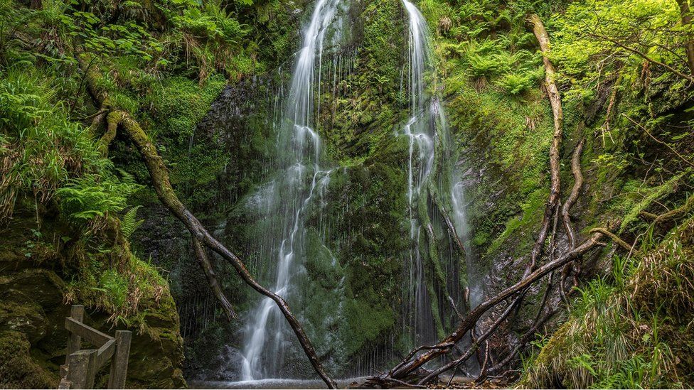 Waterfall in Dhoon Glen