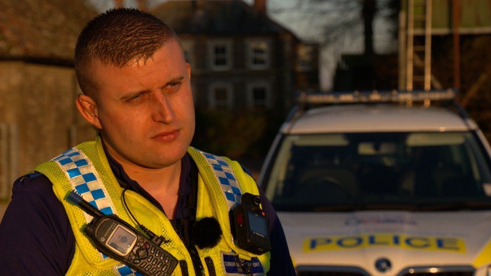 Dorset Police rural crime officer Tom Balchin
