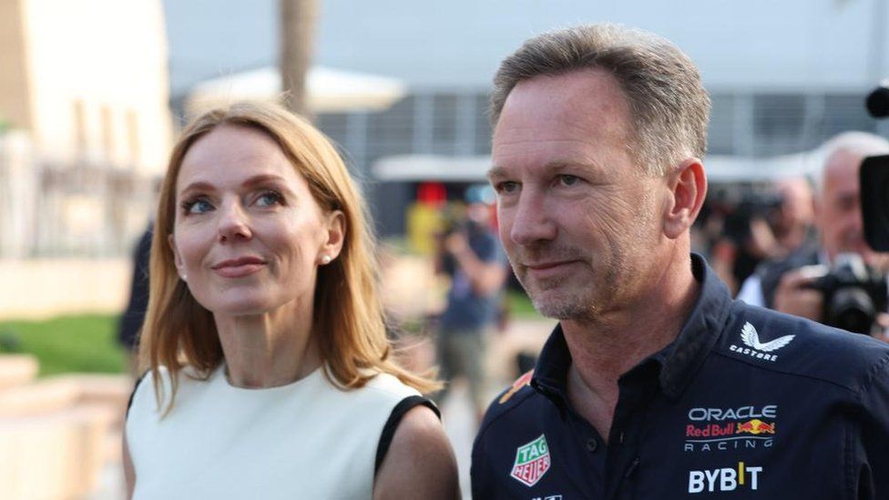 Geri and Christian Horner