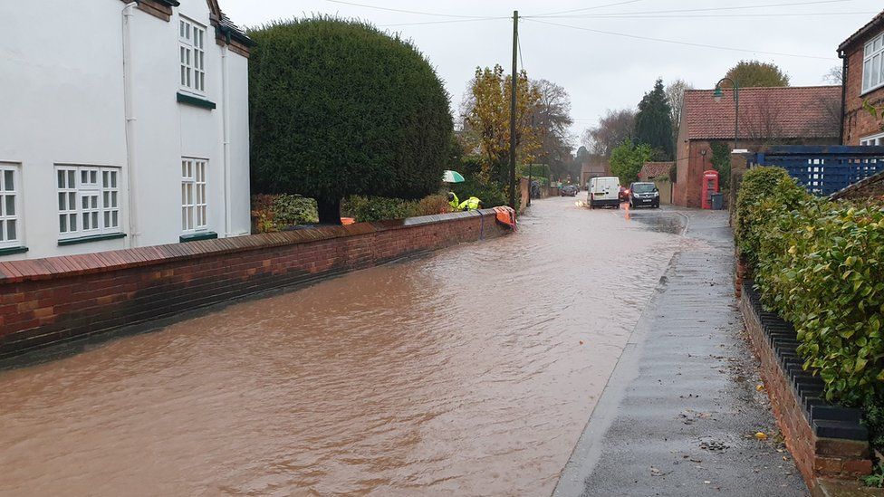 Flooding Causes Disruption Across East Midlands Bbc News