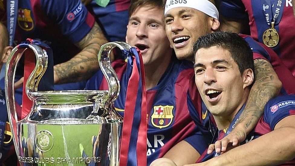 Messi, Neymar, Suarez