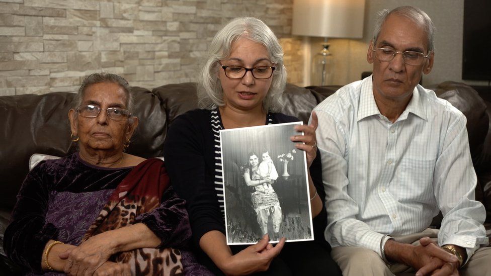Kulvinder Randhawa and parents