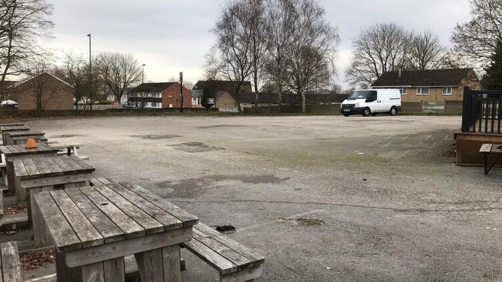 Pub car park