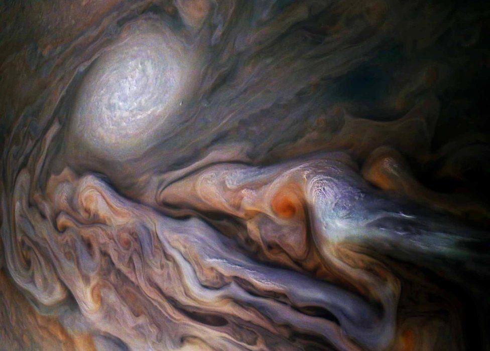 Jupiter detail (c) NASA / SwRI / MSSS / Gerald Eichstädt / Seán Doran