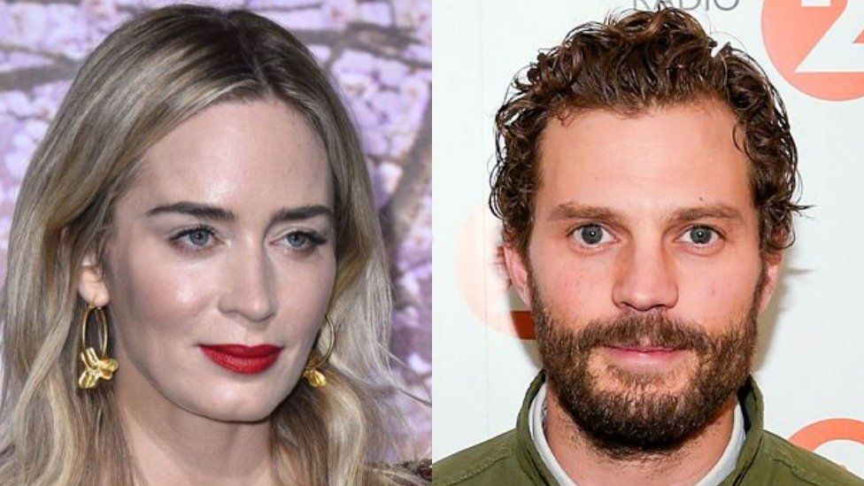 Emily Blunt and Jamie Dornan