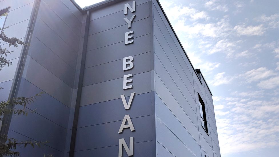 Nye Bevan building at Northampton General Hospital.