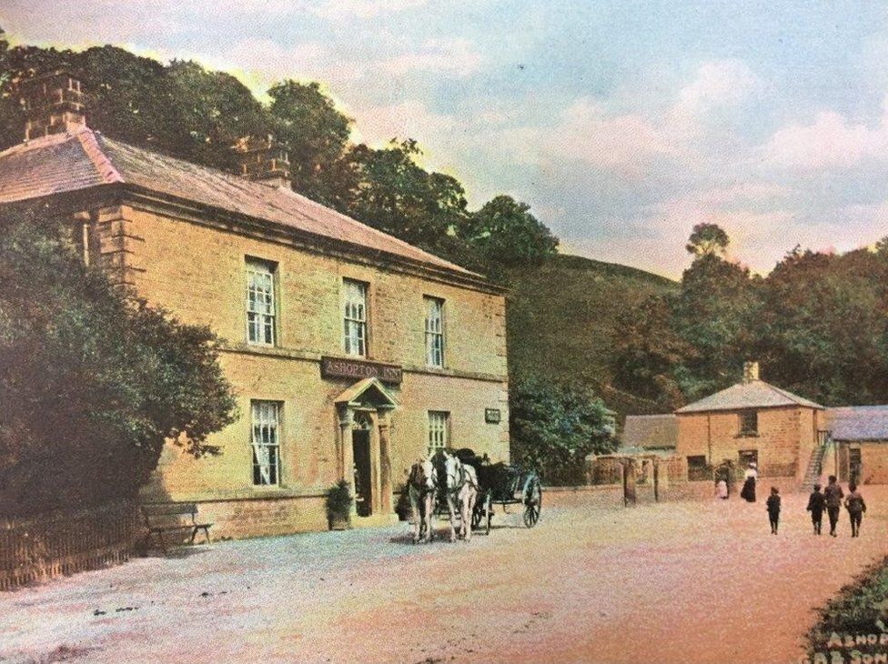 Postcard of Ashopton Inn