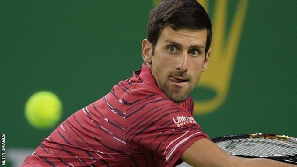 Shanghai Masters: Novak Djokovic & Stefanos Tsitsipas win - BBC Sport