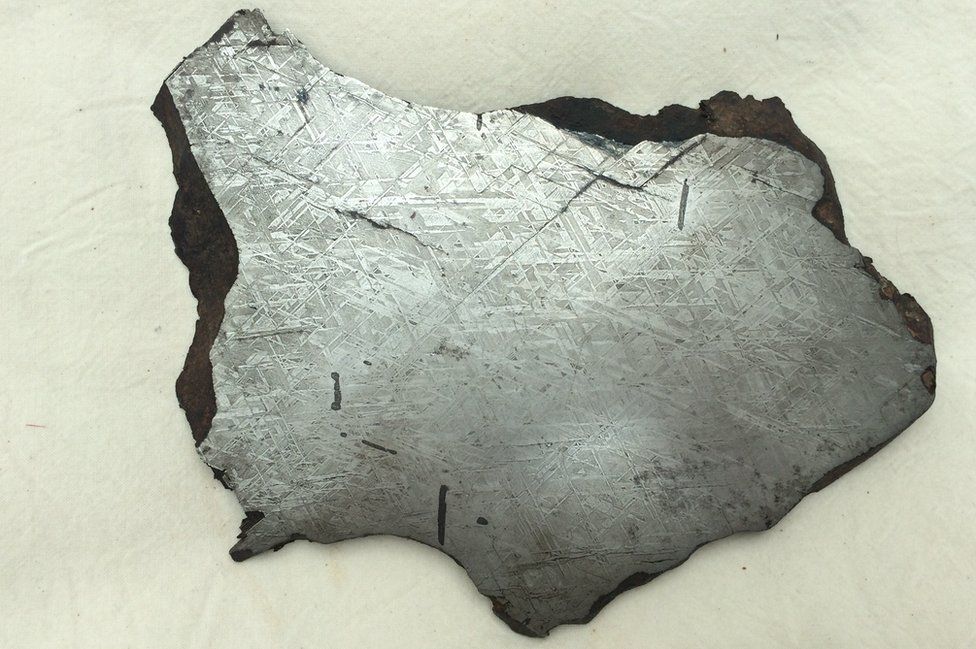 The four billion-year-old meteorite