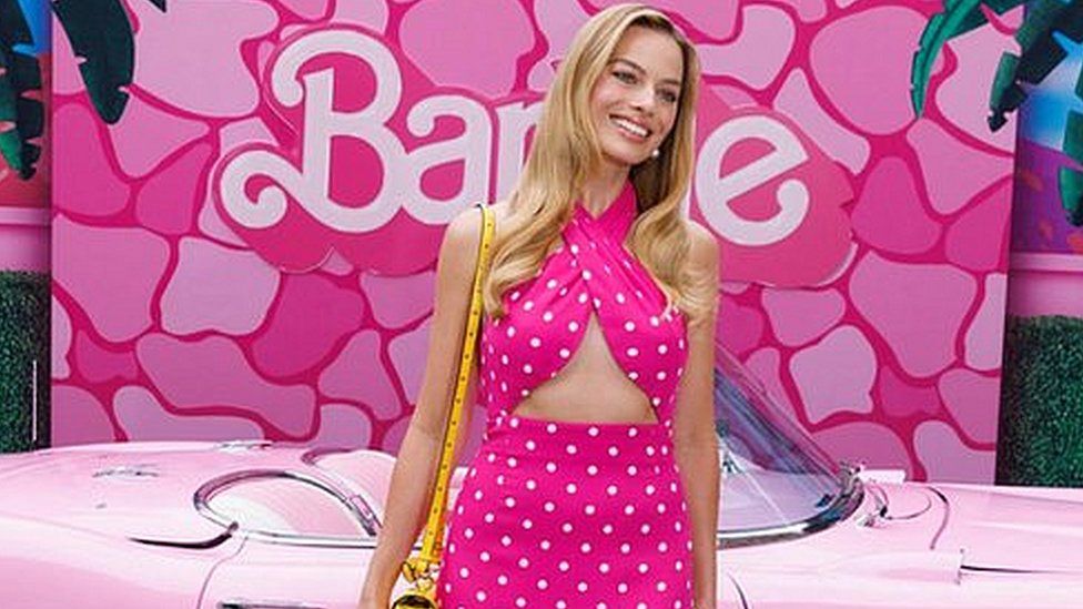 Actor Margot Robbie is photographed during a photocall for the upcoming Warner Bros. film "Barbie" in Los Angeles, California, U.S., June 25, 2023.