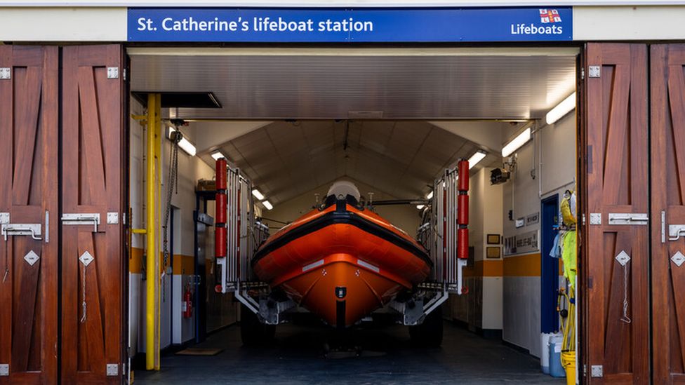 St Catherine's Atlantic 85 inshore lifeboat