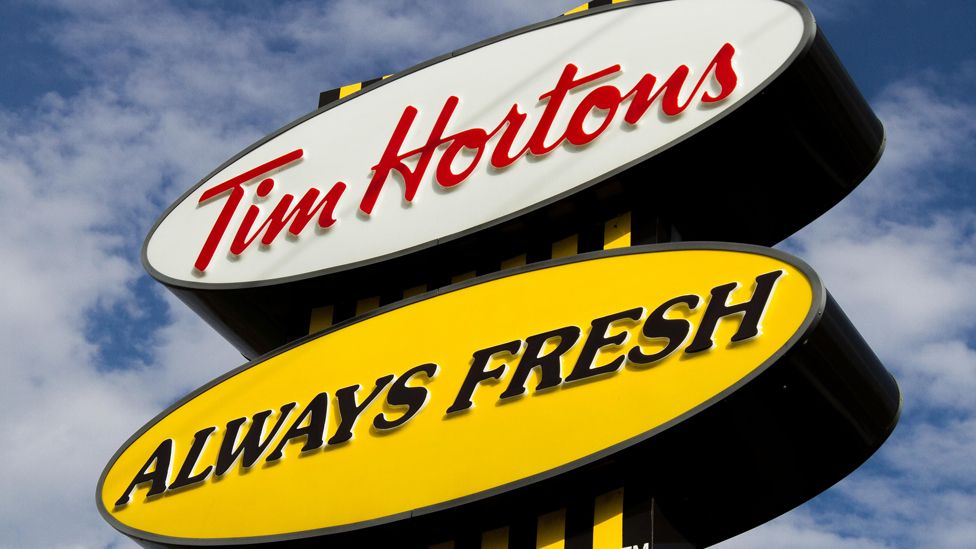 Tim Hortons sign