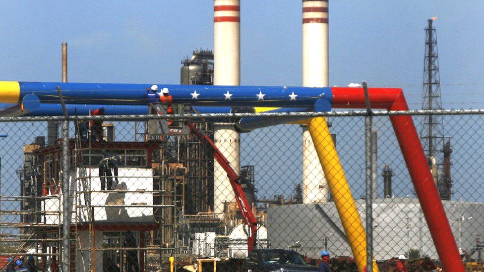Extracción petrolera en Venezuela