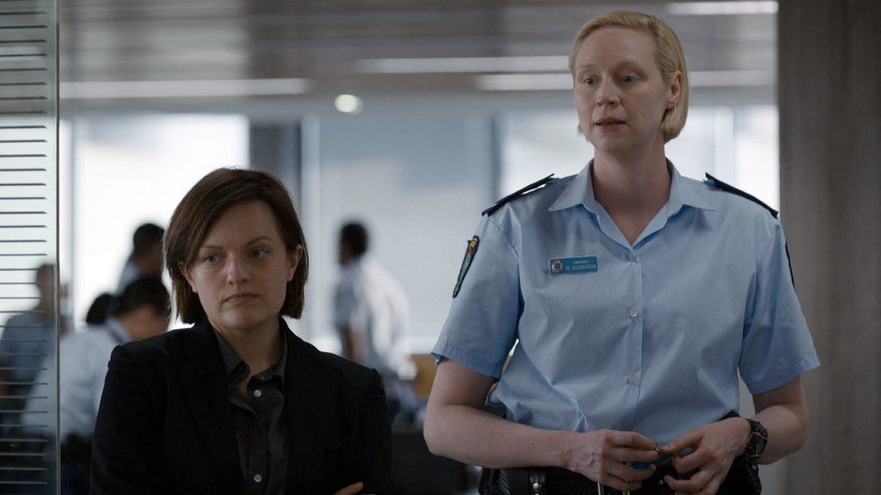 Elisabeth Moss and Gwendoline Christie in Top of the Lake: China Girl