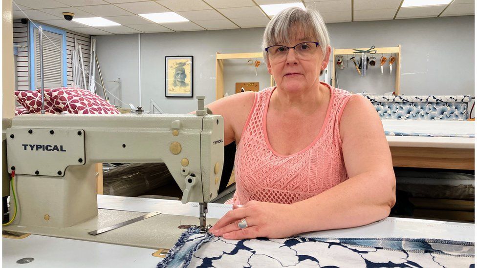 Mandy Jarman, owner of Classic Curtains