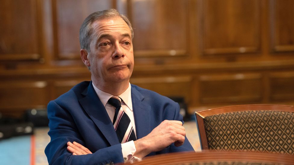 Nigel Farage bank account shut for falling below wealth limit