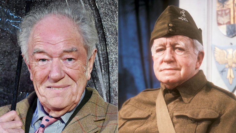 Michael Gambon and Arnold Ridley