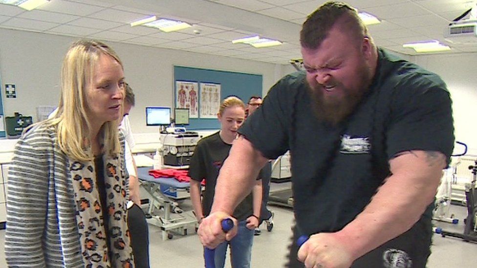 Video: World's Strongest Man winner Eddie Hall shares his intense