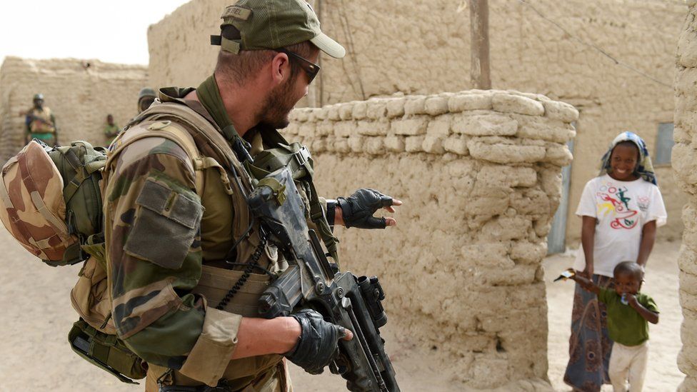 French troops have been helping the country fight jihadists since 2013