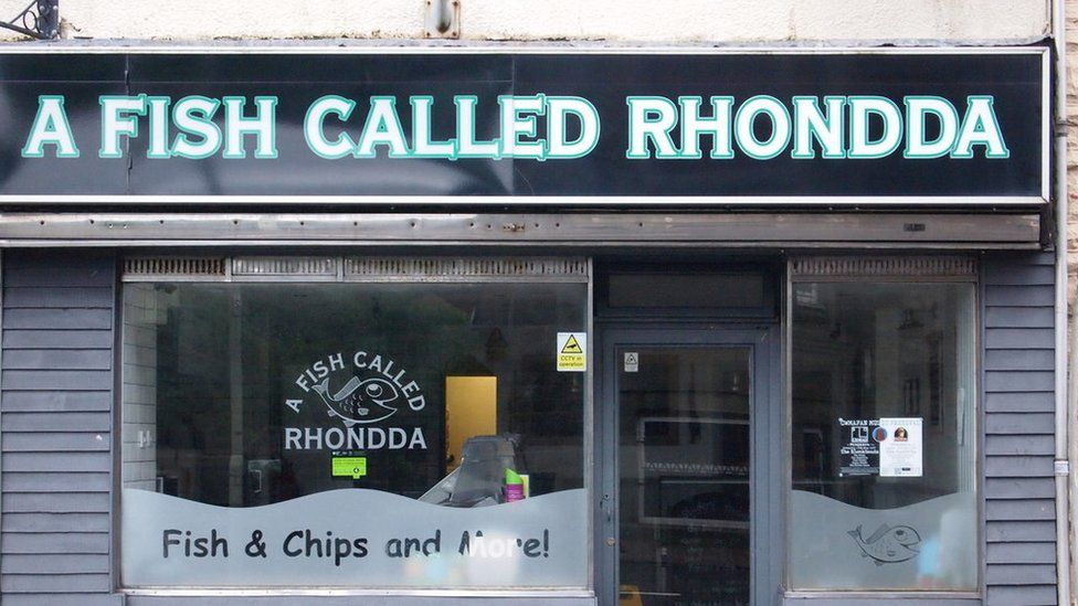'A Fish Called Rhondda' in Pentre
