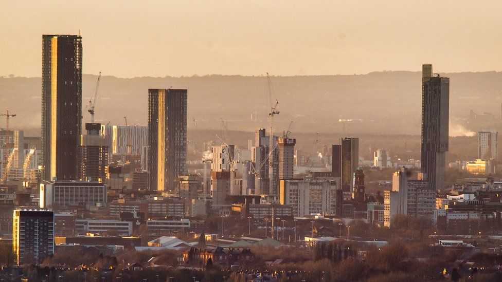 Manchester skyline