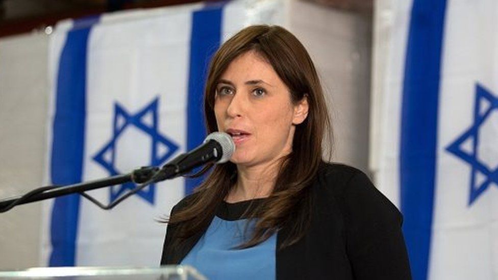 Israeli Deputy Foreign Minister Tzipi Hotovely gives a press conference on November 3, 2015
