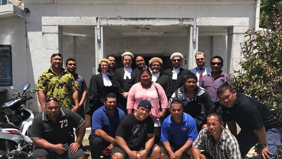 The Nauru 19 and their lawyers