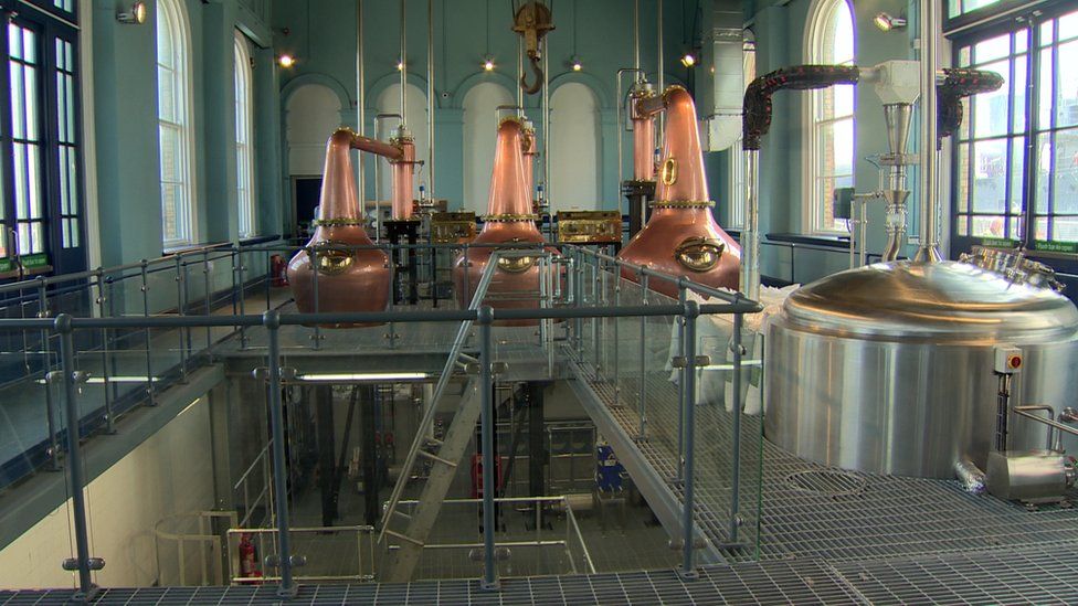 Titanic Distillery in Belfast