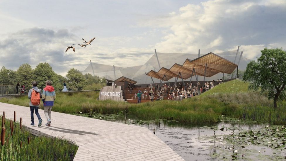 Aviary plan for Slimbridge wildlife trust submitted - BBC News