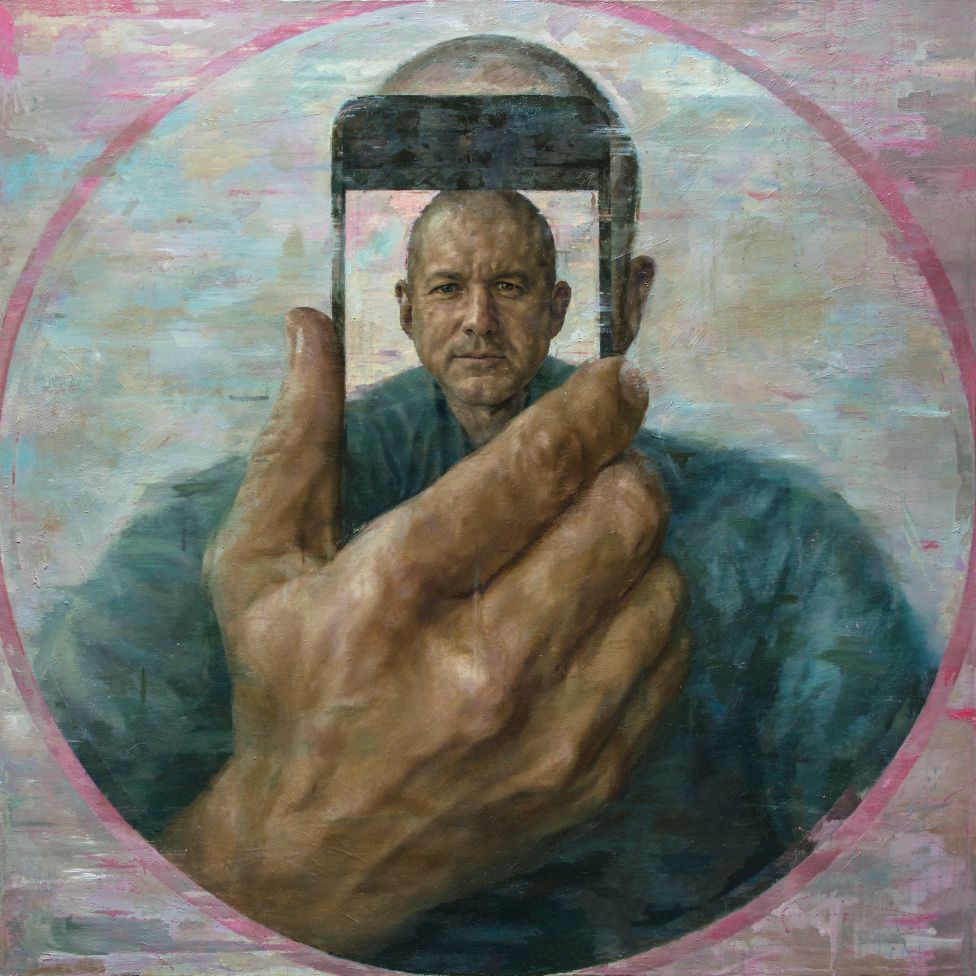 Jonathan Ive portrait by Jonathan Yeo