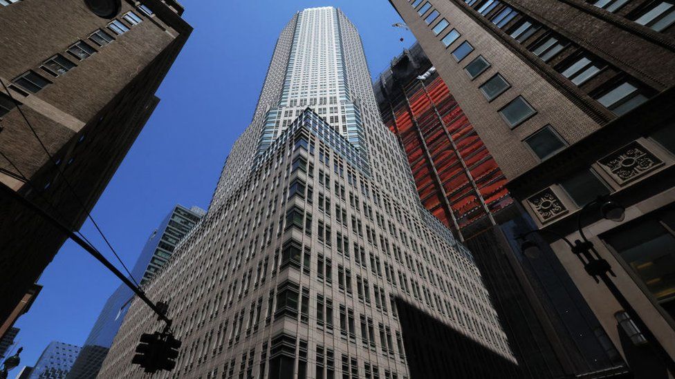 Штаб-квартира JP Morgan в Нью-Йорке