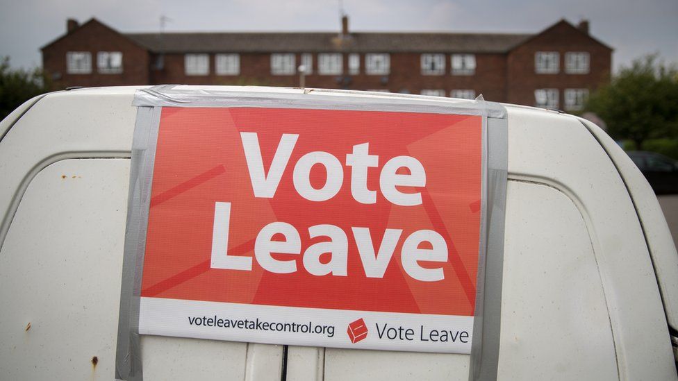 Vote Leave sign