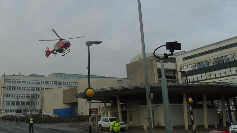 Difficult Days At Cardiff Hospital Emergency Unit Bbc News 6718