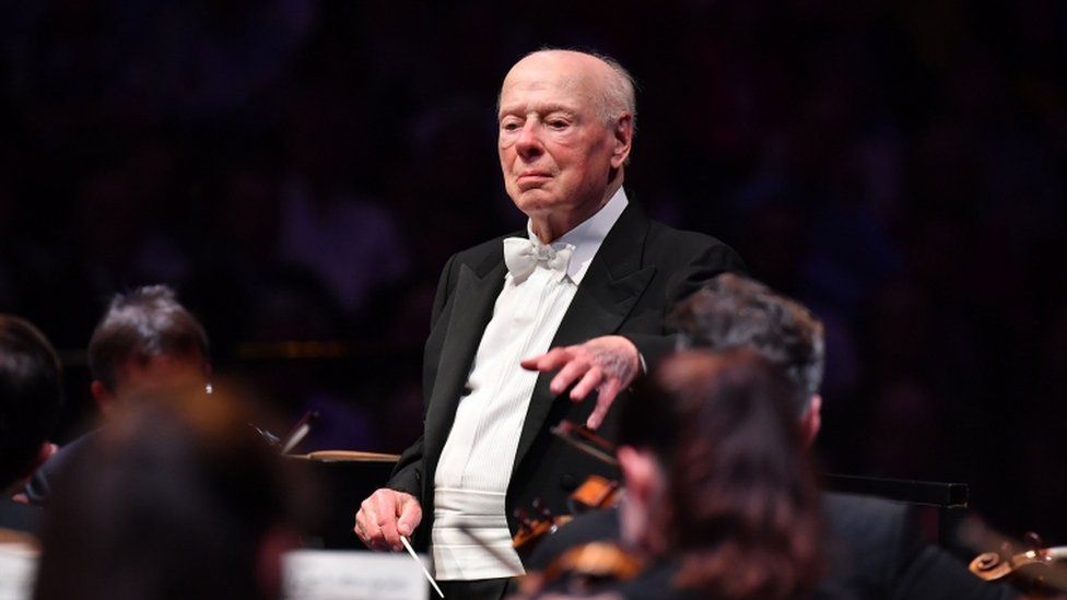 Bernard Haitink performed at the London Proms in 2019