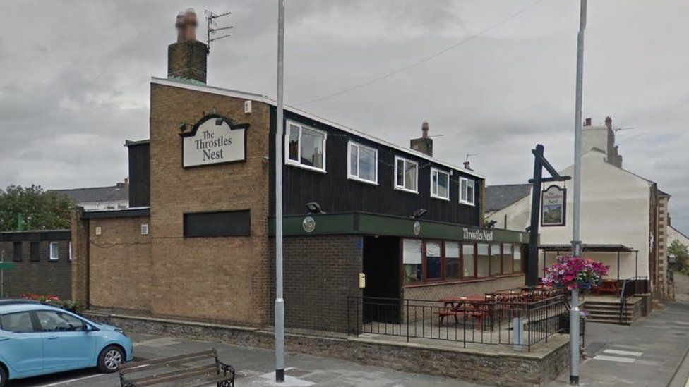 Wigton street attack victim 'had knife buried in face' BBC News