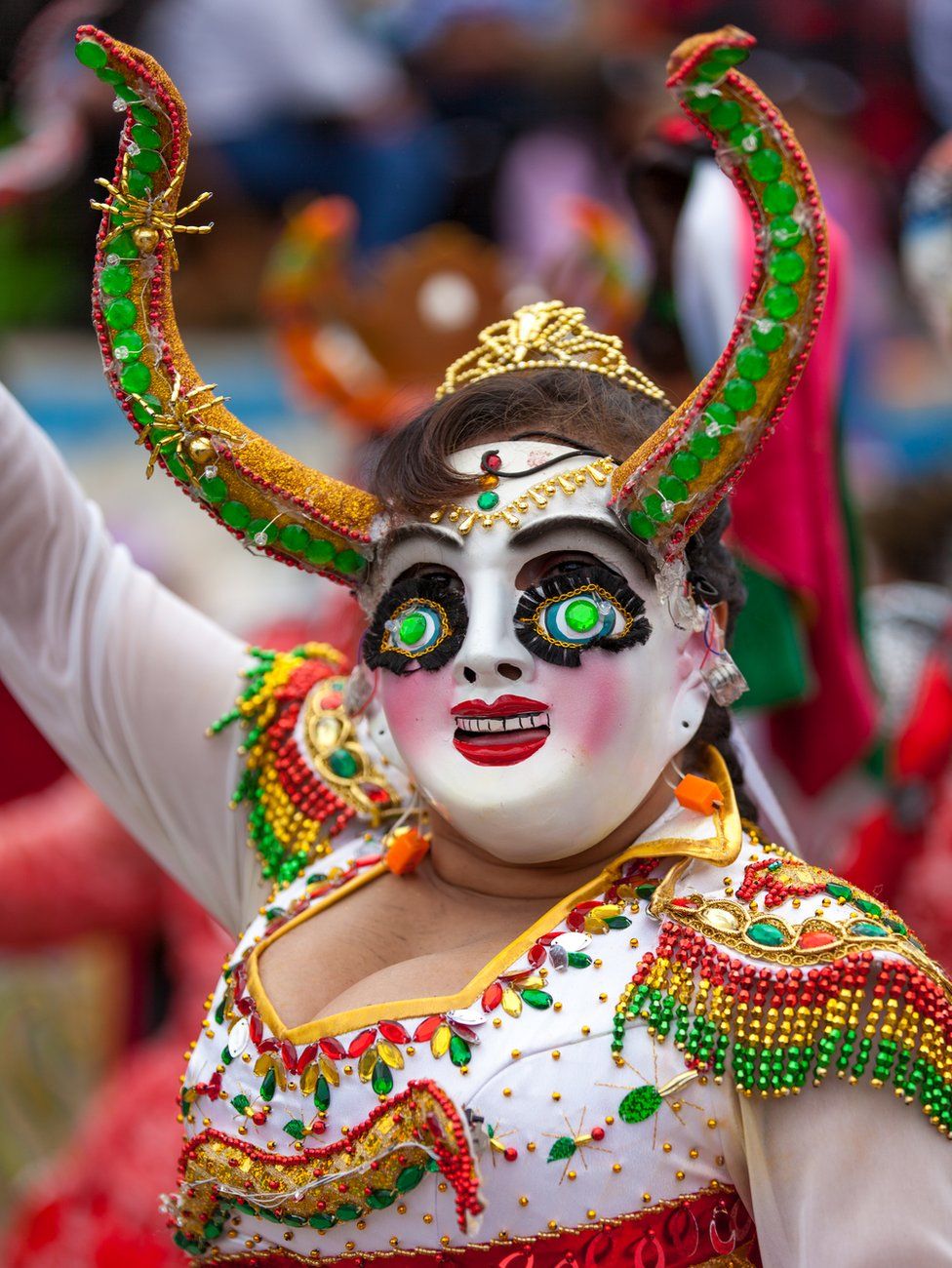In Bolivia's colourful Oruro carnival - BBC