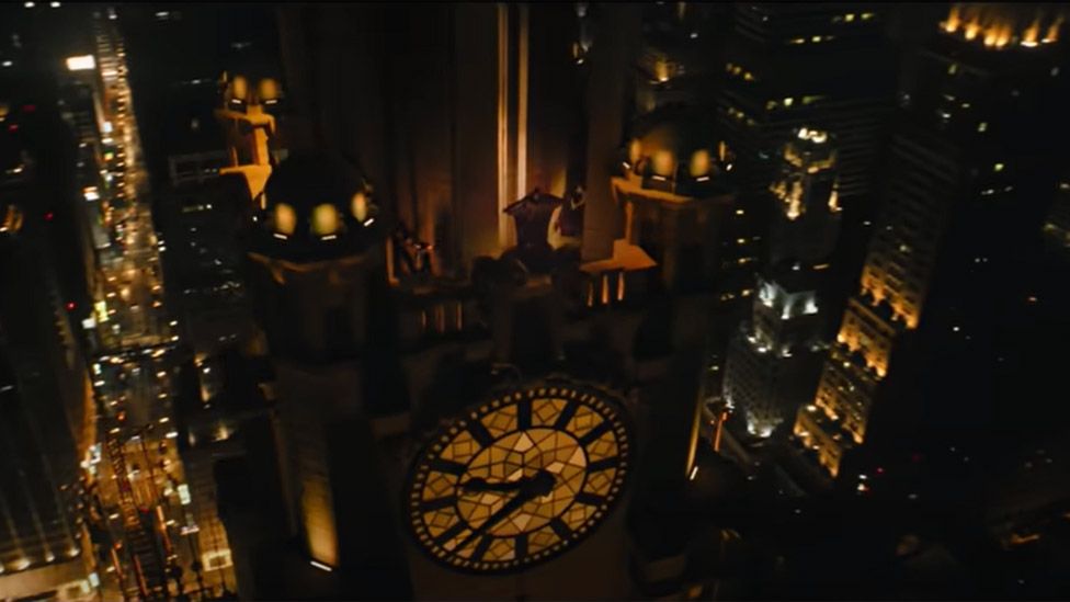Shot from The Batman trailer