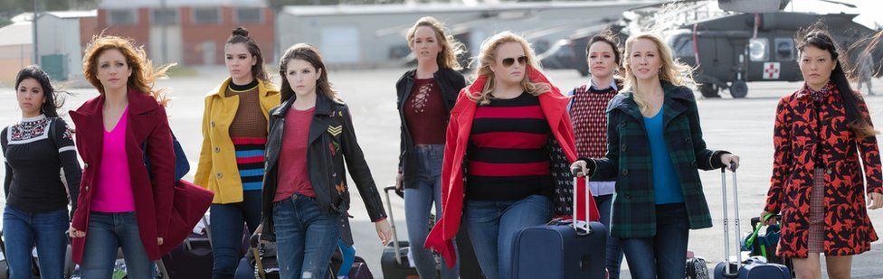 The cast of Pitch Perfect 3