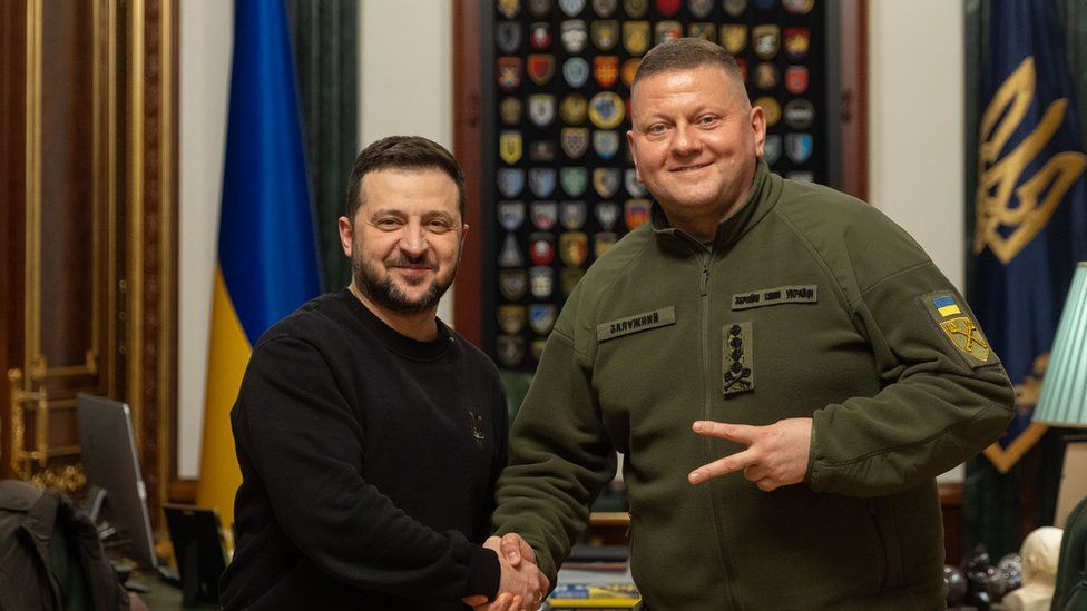 Zelensky sacks Ukraine’s commander-in-chief Valerii Zaluzhnyi