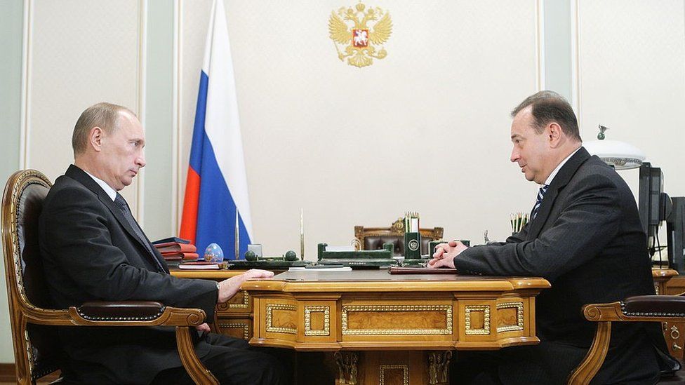Владимир Стржалковский и Владимир Путин