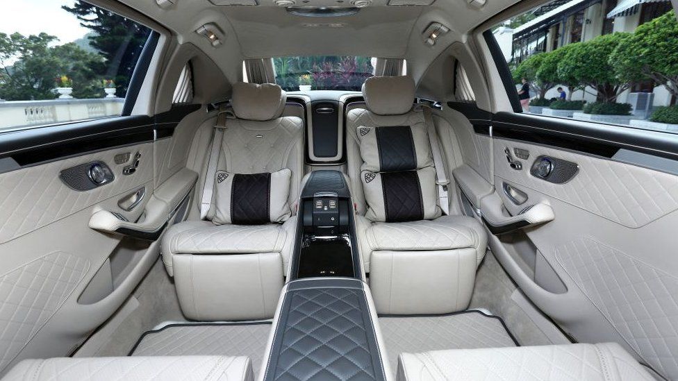 maybach car interior