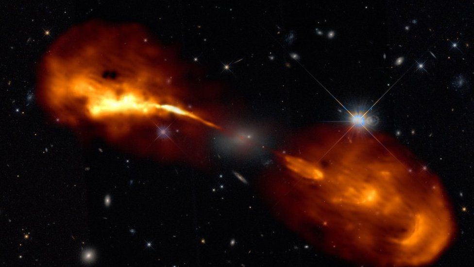 real galaxies in space