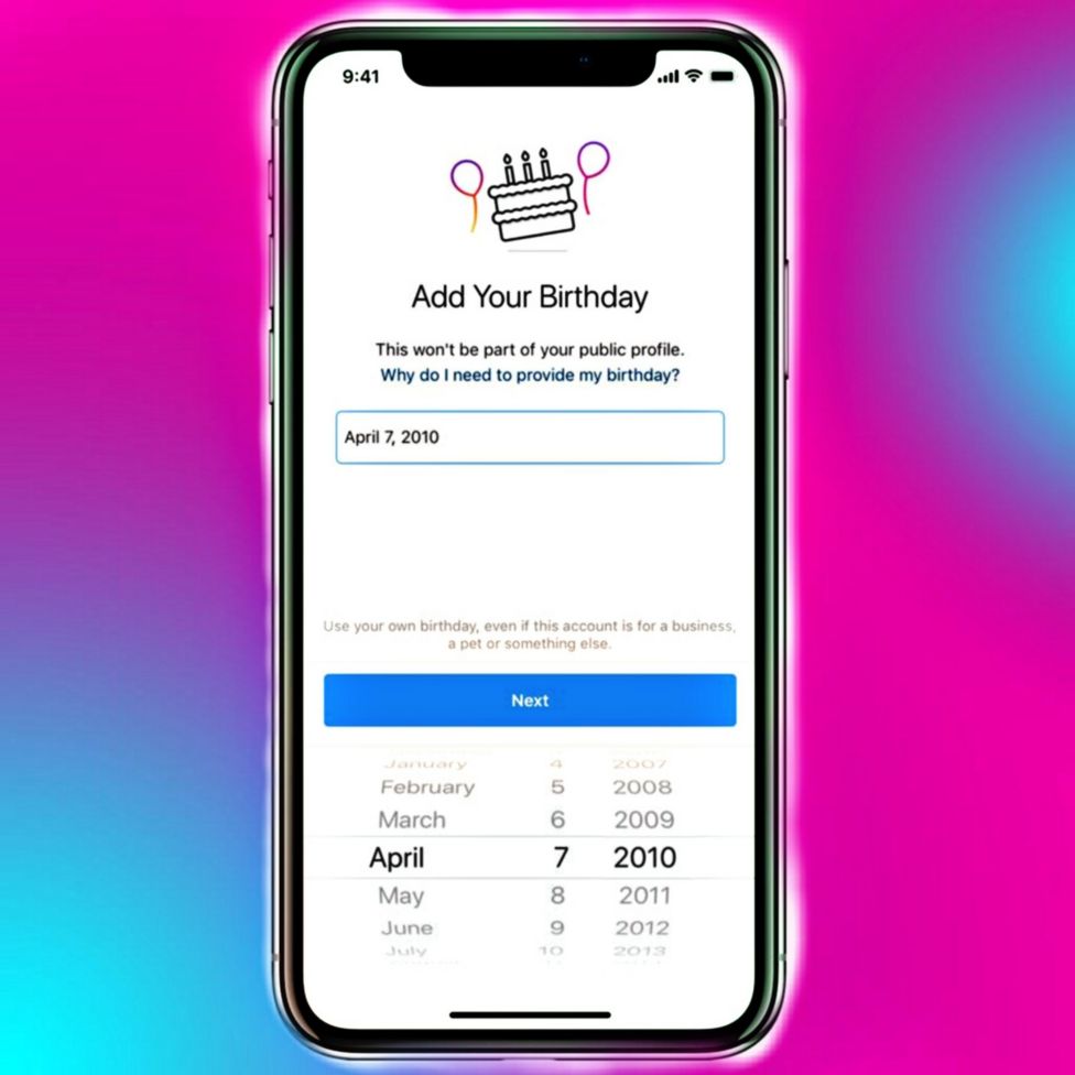 Instagram will ask new users for their birthdays - BBC Newsround