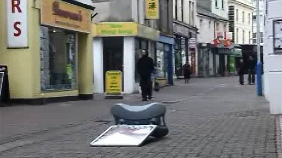 Douglas regeneration 'Tired' Castle Street to get paving and lighting BBC News