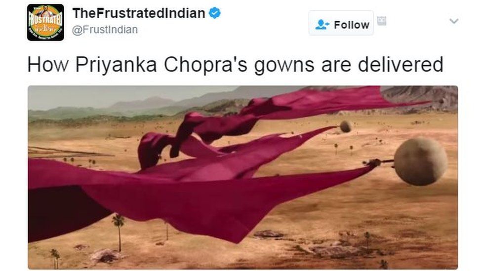 How Priyanka Chopra's gowns are delivered