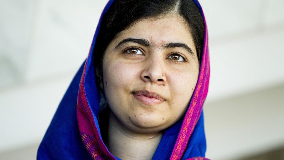 Ms Yousafzai pictured in a close-up headshot at an event in Norway in late 2017